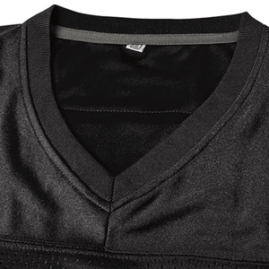 Maillot de football en mesh à séchage rapide pour homme, surdimensionné, avec impression par transfert thermique personnalisée, idéal pour le basketball et les sports d'hiver – Vente en gros - Product Image 4