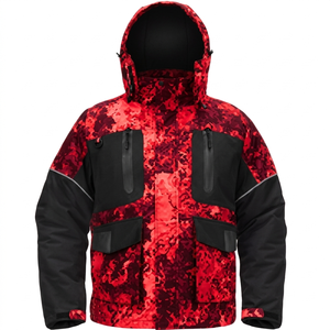 Fabricant OEM en gros sur mesure, fournisseur de sweats à capuche de pêche en polyester sublimé, conception personnalisée, marque privée, production en vrac - Product Image 1
