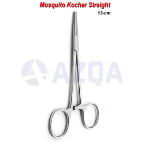 Pinzas Kocher Rectas de Acero Inoxidable de 13 cm, Pinzas de Tejido con Bloqueo Premium, Instrumento Quirúrgico Dental - Product Image 5