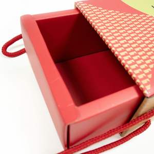 Cajón Cajas de alimentos Caja de papel de embalaje DIY con bolsas para dulces Galletas Regalo Embalaje de chocolate Cartón plegable - Product Image 6