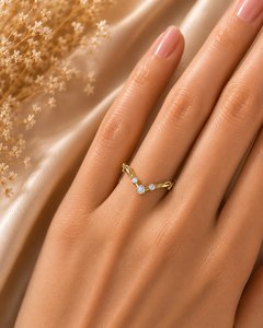 Modern Style Lab Grown Round Cut Diamond <b>Ring</b> <b>925</b> <b>Silver</b> 9kt, 14kt, 18kt Gold <b>Rings</b> for Women's Jewelry Making Engagement <b>Rings</b> - Product Image 2