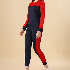 Conjunto de Ropa Deportiva de Invierno para Mujer, con Capucha, Forro Polar Grueso, Cintura Elástica, Secado Rápido, Transpirable y Personalizable - Product Image 2