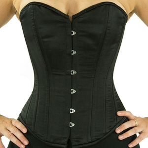 Best Selling Women's Sexy <b>Underbust</b> Waist Trimmer <b>Corset</b> Plastic Boned Tummy Slimming Woven Method Wearable - Product Image 4