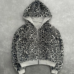 Hoodie en fourrure, Sweat à capuche en fourrure, Hoodie en fausse fourrure, Hoodie en fourrure pelucheuse, Hoodie Sherpa, Hoodie en polaire fourrée, Hoodie d'hiver en fourrure, Hoodie oversize en fourrure - Product Image 5