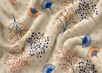 Tissu en crêpe de soie naturelle 100% imprimé numériquement à motifs floraux, textile tissé personnalisé pour robe de mariée, chemise, literie, rideau, vêtements pour filles
