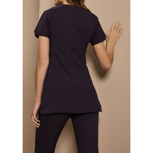 Vente en gros d'uniformes de salon de beauté personnalisés, tunique 2 pièces, uniforme d'esthéticienne, uniforme de salon de manucure, uniforme de spa pour femmes - Product Image 5