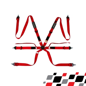 เข็มขัดนิรภัยสำหรับรถแข่ง TBRACING FIA 8853 2016 รับทำโลโก้ตามสั่ง ผู้ผลิต OEM ODM ออกแบบตามหลักสรีรศาสตร์ กระชับต้นขา ปรับระดับรอบเอวได้อย่างราบรื่น - Product Image 3