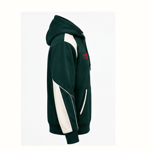 Sudadera con Capucha de Forro Polar Innovador, Estampado Ecuestre, con Cierre Completo, Bolsillos Laterales, Impermeable y Resistente al Viento - Product Image 5