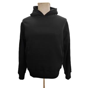 Sudaderas con Capucha Personalizadas de Primera Calidad, Gruesas, Extra Grandes, con Hombros Caídos, 100% Algodón, Felpa, Diseño Sólido, Tejidas, con Bolsillos Laterales - Product Image 6