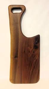 Tabla de cortar grande de madera de mango original, tipo bloque de carnicero, para cocina, utensilio de mesa, tabla plana para pizza - Product Image 2