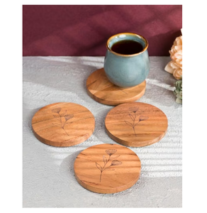 Wood <b>Trivet</b> Heat Resistant Pot <b>Stand</b> for Kitchen Dining Table Custom Made Latest Wood <b>trivets</b> Top Sale - Product Image 3