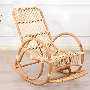 Relaxing seating for toddlers rattan <b>cane</b> rocker recliner <b>chairs</b> children solid wood rocking <b>chair</b> - Product Image 5