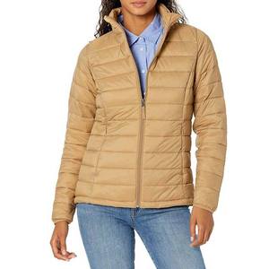 Chaquetas Acolchadas Reversibles Impermeables para Mujer, con 2 Bolsillos, Cierre de Cremallera y Capucha, para Otoño e Invierno, Venta al Por Mayor - Product Image 4