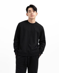 TST 9188.1 Premium CVC Double Knit Spring Breathable Anti-shrink 240g Men's <b>Pullover</b> <b>Sweater</b> - Product Image 6