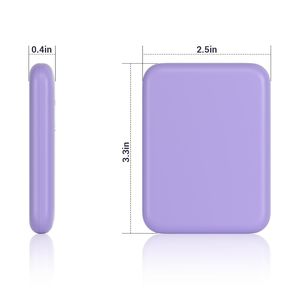 1X/3X Magnification LED <b>Compact</b> Travel Makeup <b>Mirror</b> Pocket 2-Sided Portable Folding Handheld Light Purse - Product Image 4