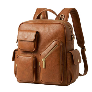 Sac à dos à couches pour bébé de qualité supérieure, imperméable, avec porte-bouteilles isothermes et grand organisateur de rangement - Product Image 6