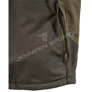 Chaquetas de Caza para Hombre, Personalización OEM, Invierno, Sólidas, Transpirables, 100% Algodón, Chaqueta de Lona - Product Image 6