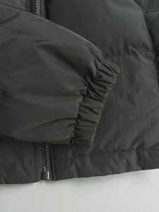 Veste matelassée confortable pour femmes, veste d'hiver à fermeture éclair intégrale, vêtement d'extérieur superposé pour un usage quotidien - Product Image 4