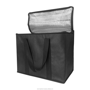 Sac isotherme réutilisable 20L 15L de la meilleure qualité grand sac de voyage d'épicerie thermique robuste de style classique - Product Image 1