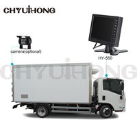 Monitor de Vehículo AHD HD de 5.6 Pulgadas con Pantalla IPS, Compacto, para Visión Trasera de Camiones, 12V-24V, para Autobuses, Montacargas, Monitoreo de Seguridad para Trabajo Pesado