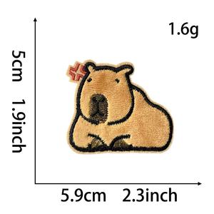 Premium Cotton Embroidered Patch Custom Logo Iron On Applique <b>Badge</b> for Jackets Jeans Hats Backpacks Bags Clothing OEM Factory - Product Image 6