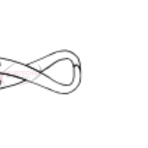 Retractor Manual Autoajustable PLESTER de 130 mm, con 2 Puntas Cónicas de 2 x 2 Pulgadas |   Longitud de Trabajo de 5 Pulgadas |   Instrumento Quirúrgico/ENT con Certificación CE - Product Image 3