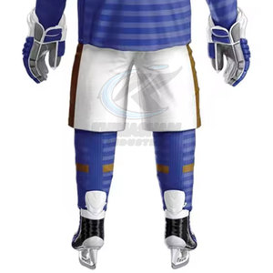 Vente directe d'usine, uniforme de hockey sur glace en polyester respirant de haute qualité, fabriqué au Pakistan, vêtements de sport personnalisables pour hommes - Product Image 6