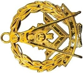 Joya Masónica de la Gran Logia – Joya de Collar de Cadena para Oficial Provincial Escocés de la Francmasonería - Joya Dorada - Product Image 3