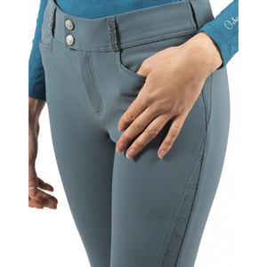 High Quality 4-way Stretch Horse Riding Breeches <b>Leggings</b> Tights <b>Equestrian</b> Wear Pants on Technical Fabric with Soft Feel - Product Image 6