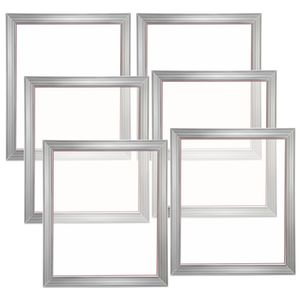 Kit per Serigrafia a 6 Pezzi con Telai in Alluminio 16x20 Pollici e Rete a Maglia 110 per Stampa - Product Image 1