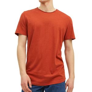 Supima algodón: camisetas naranja terracota para hombre y Niño | - Product Image 1