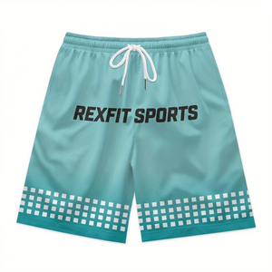 REXFIT SPORTS Pantalones Cortos Deportivos Personalizados para Hombre, Pantalones Cortos para Correr, Gimnasio, Entrenamiento, Fitness, Proveedor, Venta al por Mayor, Precio Razonable - Product Image 1