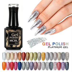 Westink Beauty - Suministros para Arte de Uñas, Marca Privada OEM, Gel de 15 ml, Colores, Lámpara UV, Gel Brillante, Gel Platino Removible en Agua - Product Image 3