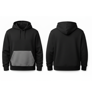 Sudaderas con capucha personalizadas OEM para hombre, color morado ciruela, nuevo diseño, sudadera tipo pullover, ropa de alta calidad al por mayor - Product Image 3