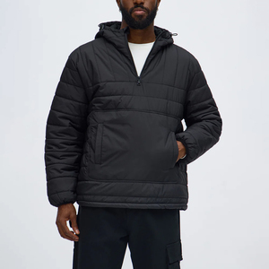 Blouson matelassé unisexe de haute qualité, style décontracté, brillant, col montant, à capuche, vente en gros, blousons gonflés personnalisés, toutes tailles - Product Image 4