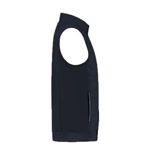 Puffer Vest Custom Logo Quilted Vest Puffer Wadding <b>Waistcoat</b> Wholesale Men Weight <b>Black</b> Woven Winter Jackets - Product Image 4