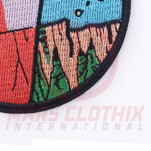 Top Seller Custom Design Woven Embroidered <b>Patch</b> Badges High Quality <b>Sew</b> Iron <b>on</b> Embroidery <b>Patches</b> for Clothing - Product Image 6
