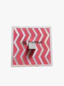 ที่รองแก้วลายฝังกระดูกสุดหรู ของตกแต่งโต๊ะระดับพรีเมียม Tradebyd - Product Image 4