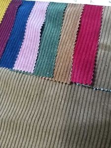100% Polyester Knitted Ribbed Corduroy <b>Fabric</b> Medium <b>Weight</b> (260 GSM) Anti-Static Baby Kids Men/Women Clothing Bags - Product Image 5
