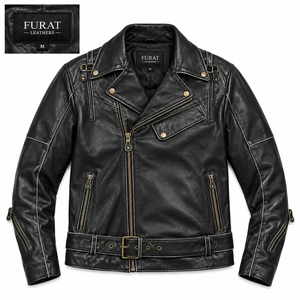 Chaqueta de Cuero Marrón Estilo Waffle para Hombre, Cuello Alto, Cierre de Cremallera, Resistente al Viento, Transpirable y Ecológica, OEM - Product Image 2