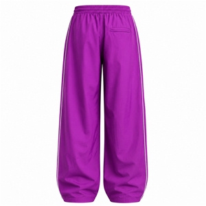 Pantalones de chándal anchos de lona para mujer, novedad 2026, de ajuste holgado, para invierno, joggers ligeros, ropa deportiva personalizada al por mayor - Product Image 2