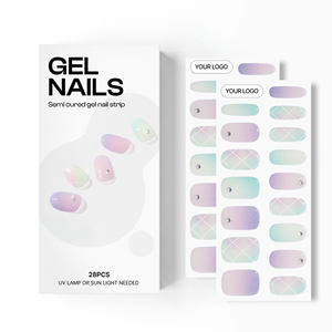 เล็บเจลกึ่งสำเร็จรูปคุณภาพระดับซาลอนแท้จากเกาหลี 100% ปลอดภัยสำหรับคนทานมังสวิรัติ ไม่ทดลองกับสัตว์ ปลอดสารพิษ ใช้งานง่าย ปรับแต่งได้ - Product Image 1