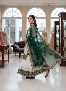 Realza la belleza de tu guardarropa con este conjunto de salwar kameez recién lanzado: ropa moderna para fiestas en todas las estaciones. - Product Image 2