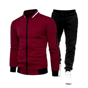 Ensembles de survêtements d'hiver pour hommes grande taille, imprimés et personnalisables, fabriqués directement par le fabricant, coupe-vent, écologiques et à séchage rapide - Product Image 5