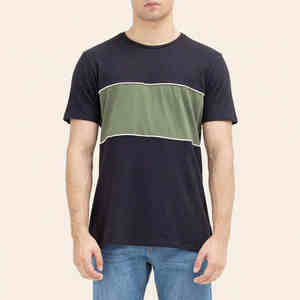 Camiseta de Verano para Hombre, Diseño Moderno, Color Sólido, Manga Corta, Secado Rápido, en Grandes Cantidades - Product Image 3