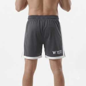 Pantalones Cortos de Boxeo Unisex con Bordado, Ropa Profesional de Artes Marciales y Kick Boxing, Pantalones Cortos de Boxeo de Spandex y Poliéster al por Mayor - Product Image 3