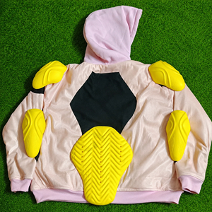 Motorcycle Armor Hoodies Pullover Protective with <b>Level</b> 2 CE Approved Pads Cotton Heavy Hoodies Motorbike Hoodies For Riders - Product Image 5