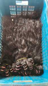 TRP HAIR EXPORT ผมแท้ 100% คุณภาพสูง ผมอินเดียแท้แบบเวอร์จิ้น ลอนธรรมชาติ/ตรงแบบหยิก ต่อผมแบบดับเบิ้ลเวฟท์ 100% - Product Image 4