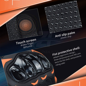 Custom Logo Design Breathable Motorbike <b>Gloves</b> Sublimation Printed Motorcycle Racing <b>Gloves</b> - Product Image 4