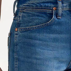 กางเกงยีนส์เอวสูงทรงหลวมสำหรับผู้หญิง รับทำโลโก้ สตรีทแวร์ ผู้ผลิต OEM คุณภาพสูง - Product Image 4